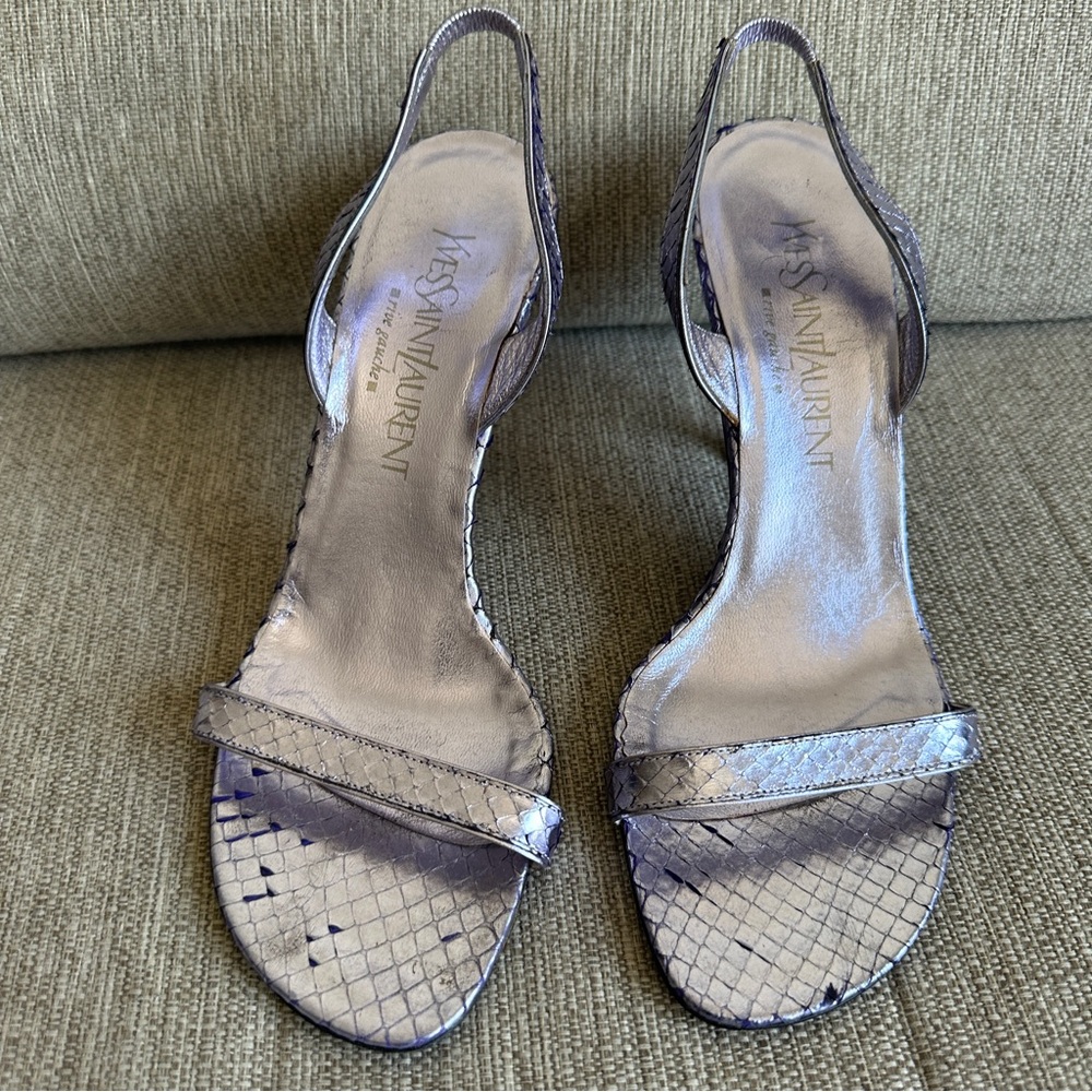 Yves Saint Laurent Rive Gauche Heels - image 7